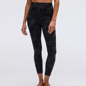 lululemon Align High-Rise 25” Dark Camouflage Leggings
